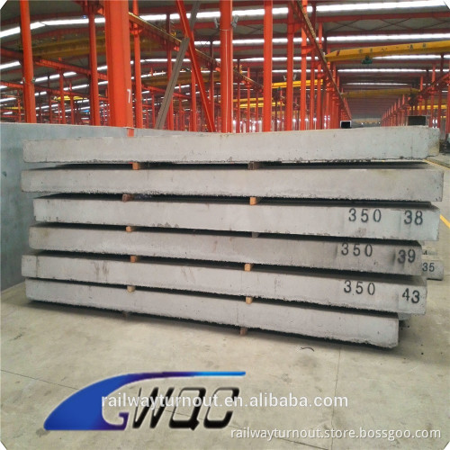 China supplier BS90A Good quality rail turnout used concrete sleepers
